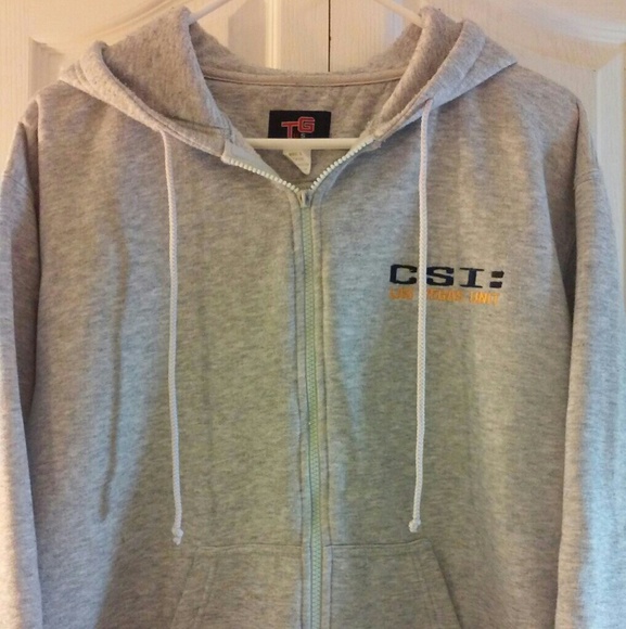 CSI Las Vegas Grey Hoodie Women's L - Picture 1 of 5
